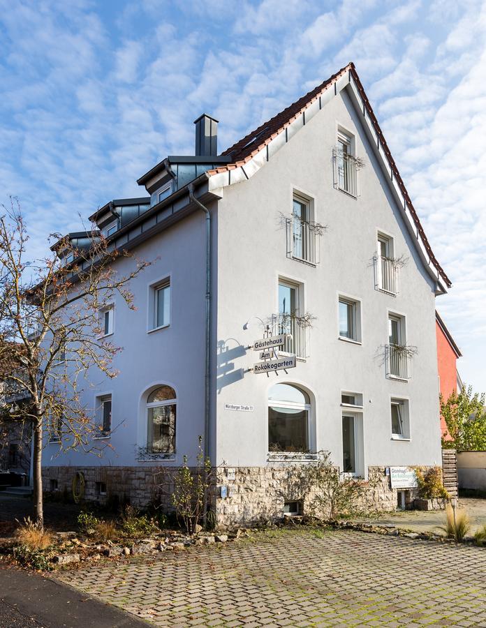 Hotel Am Rokokogarten Veitshochheim Exterior photo